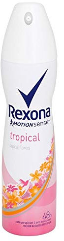 6 x REXONA Deospray Women TROPICAL Motionsense, 48h - 150 ml
