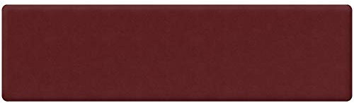 NewLife by GelPro 113-16-2072-8 Rutschfeste Matte 1,27 cm dicke Bodenmatte für Garage, Terrasse und Küche, Schaumstoff, Ledernarbung Cranberry