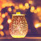 Duftlampen Elektrisch, 3D Feuerwerk Aromatherapie Diffusor Ölbrenner aus Glas für Wachs, Schmelzbrenner Wärmer Lampe Touch Steuerung Nachtlicht Aroma Lamper für Home Office Schlafzimmer Geschenke