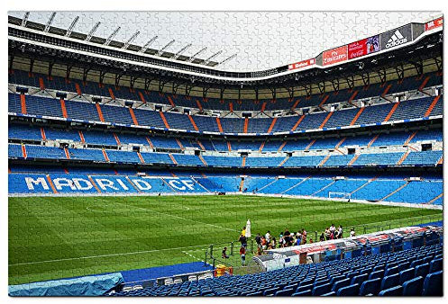 Spanien Stadio Bernabeu Madrid Puzzle 1000 Teile Holzpuzzle Erwachsene Spielgrafik Reise Souvenir Holz