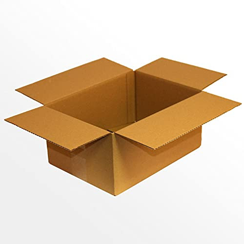 300 Stück 350x250x150mm Faltkarton Versandkarton Groß - Robuste Kartons Versand für Verpackungskartons, Kartons Versenden, Pappkartons - Versandkartons Kaufen, Karton Box, Verpackungsmaterial Karton