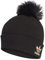 adidas Damen W Fur Pom Beani Hat, black/metallic gold, XL EU
