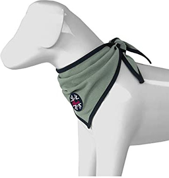 SPOOKS Dog Bandana (Farbe: stormy green; Größe: M)