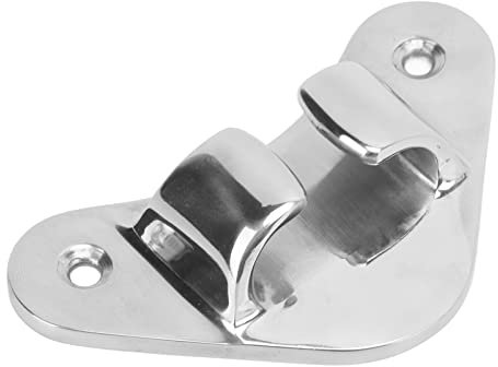 Boots-Edelstahl-Führungsleine, Boots-Führungsleine aus Edelstahl, fein poliert, korrosionsbeständig, gerader Bug, Klampe, Leinenkeil, Yachtdeck, Dock, Festmacher, Klampe, ist einfach