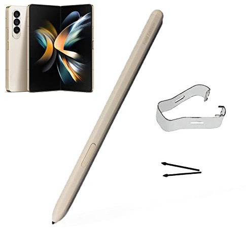 Galaxy Z Fold 4 5G Stylet tactile de rechange pour Samsung Galaxy Z Fold 4 5G S Pen Galaxy S Pen Fold Edition uniquement avec pointes (beige)