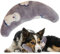 PISOLE Halbe Krapfen-Katzen-Kissen | Weiches Katzenkissen Bettkissen | U-förmiges Haustier-Beruhigungskissen zum Schlafen, Ausruhen, Spielen, maschinenwaschbar