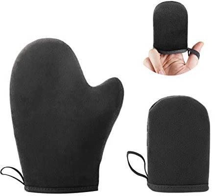 Handschuh SelbstbräUner, Selbstbräuner-Handschuh, 2 Stück Bräunungshandschuh für Selbstbräuner, Handschuhe Gesicht Applicator Mitt, Bronze-Lotion-Applikator für Meer, Strand, Männer und Frauen