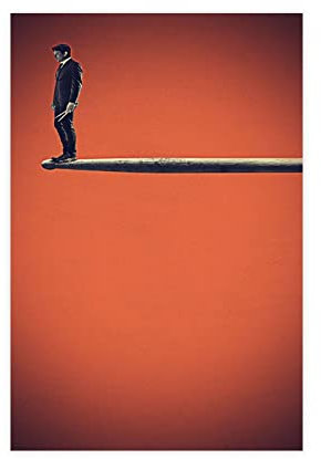 FISH DRAGATE Whiplash Filmposter 12 Leinwand Poster Wandkunst Dekor Bild Gemälde für Wohnzimmer Schlafzimmer Dekoration Rahmen Stil 30 x 45 cm