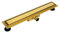 BADLAND Duschrinne Edelstahl Komplettset DUPLEX NEXT 70 cm Gold 2in1 Dusche Durchmesser Abflussrinne Bodenablauf