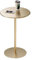 Gaommini Bartisch, runder Goldener Cocktail-Bartisch, Küchen-Esstisch, Kleiner Beistelltisch, hoher Kaffee-Beistelltisch mit Metallsockel, hoher Pub-Bistro-Tisch (Size : 60x60x72cm)