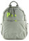 Picard Lucky One Backpack Silver – Schlichter Rucksack aus Nylon, praktisches Design, geräumiges Hauptfach, Maße 27x31x11,5 cm, 32444U9017