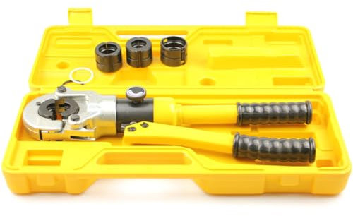 GIVIHGETI Crimpzangen, Rohr-Crimpzange mit TH-Konturpressenzange, TH 16, TH 20, TH 25, TH32 mm, Crimpen TH16-32, Verwendet für Aluminium kunststoffrohre, Edelstahlrohre