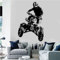 YYZOVBNN Offroad Quad Bike Quad Bike Wandtattoo Home Schlafzimmer Wohnzimmer Kinderzimmer Jugend Tür Büro Kunst Dekor，57x88cm