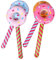 HANABASS 4stücke Aufblasbare Donut Lutscher Ballons Für Bunte Poolspielzeuge Für Geburtstagsfeiern Und Sommerdekoration Leicht Und Tragbar Für Spaß Am Strand