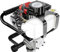 900W Two-Strokepost Driver, Jack Hammer & Chisel Attachments, Picket Fencing Earth Auger and Petrol Post Driver Fence Knocker Driving,Gas Powered,Spray-Paint, 1700-2230BPM