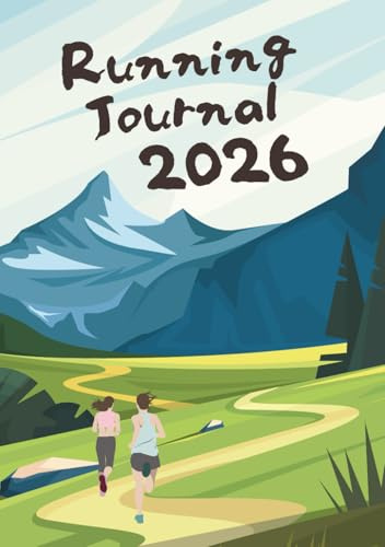 Running Journal 2026: A5 | 365 Day Running Log | For Runners of All Levels | Week-to-View Diary | British Holidays & Observances | UK