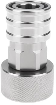SG Store Adaptateur pour Tuyau D'arrosage Vers Nettoyeur Haute Pression 3/4 GHT Vers 1/4 à Raccord Rapide Compatible avec Le Lavage de Voiture.
