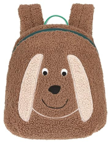 LÄSSIG Rucksack Tiny Backpack Dog braun