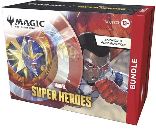 Magic: The Gathering | Marvel Super Heroes Bundle| Sammelkartenspiel (Deutsche Version)