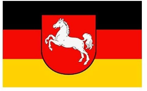 Flagge Fahne Niedersachsen 90 * 150 cm