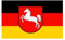 Flagge Fahne Niedersachsen 90 * 150 cm