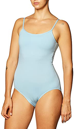 Capezio Damen Camisole Leotard with Adjustable Straps Gymnastikanzug, Hell, blau, L