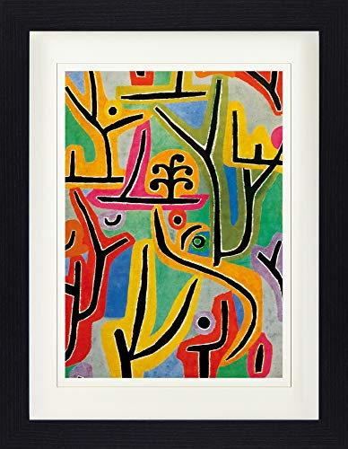 1art1 Paul Klee Poster Park Bei Lu, 1938 Gerahmtes Bild Mit Edlem Passepartout | Wand-Bilder | Im Bilderrahmen 40x30 cm