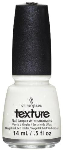 China Glaze Nail Lacquer with Hardner - Collection Glitz'n Pieces - There's Snow One Like You, 1er Pack (1 x 14 ml)