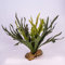 artplants.de Deko Hirschfarn, 19 Blätter, Silber - grün-Kunstpflanze - Dekopflanze