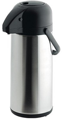 Louis Tellier N5085 Pichet Isotherme à Pompe Inox 2,5 L