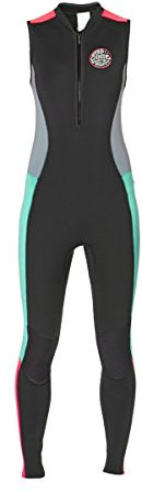 RIP CURL Womens G Bomb 1,5 mm SUP Stehpaddeln Einsteigen Lang Jane Gray - Easy Stretch - E-Stitch-Nähte mit hohem Stretchanteil