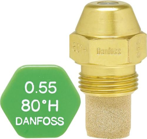 Danfoss Öldüse LE-H Hohlkegel 0.60 USgal/h, 80 Grad, m. Abschlußventil