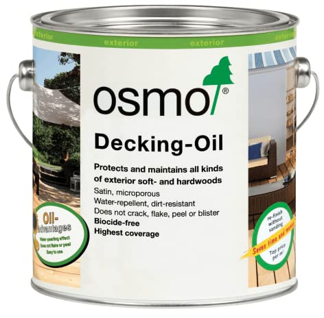 Osmo Decking Oil 2.5L - Bog Oak - 021