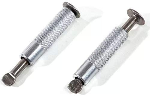 INTERNATIONAL COVER POOL Tornillos de Anclaje escamoteables ø12 para Cubierta de Piscina Kit 10 Ud