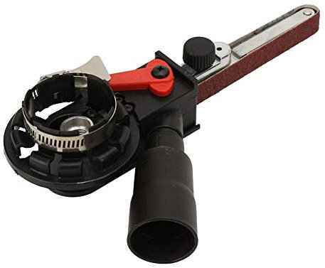 Angle Grinder Belt Sander, Electric Angle Grinder, Mini Belt Sander Sanding Head Adapter for Electric Angle Grinder(M10)