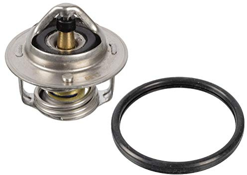 Febi bilstein 108076 - Termostato con anillo de sellado, 1 unidad | Compatible con: CITROËN C4 AIRCROSS, Mitsubishi ASX, COLT VI, LANCER VIII, LANCER VIII Sportback