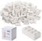 Katara 120 Briques de Construction 4x2, Compatible avec Tous Les Autres Fabricants, Disponible en Plusieurs Couleurs – Blanc