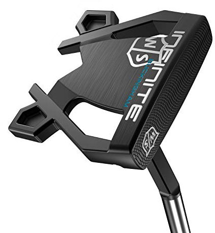 Wilson Staff Golfschläger, Infinite Putter Buckingham, 3,0° Loft, Für Rechtshänder, Schwarz, WGW90336033