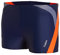 Zagano Badehose für Herren, Kurz Enganliegend, Schwimmhose für Männer, Ideal für Strand oder Pool, Navy Blue Blau L