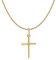 ACALEE Kinder-Halskette mit Kreuz-Anhänger 333 / 8K Gold zauberhafter Halsschmuck für Mädchen und Jungen, tolle Geschenkidee, 20-1222-38 38 cm