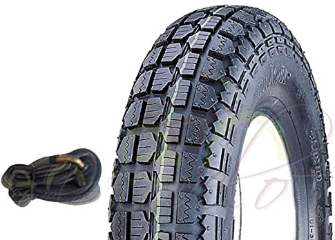 GOMMA COMPATIBILE CON VESPA 3.50-8 + CAMERA D'ARIA | PNEUMATICO COPERTONE 6 TELE PER VBB VNB VBA VNA VB1T GL 125 150