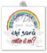 Fratelli Bonella | Piastrella in Ceramica con Frase Ispirazionale Scatola Regalo 10x10 cm | Made In Italy