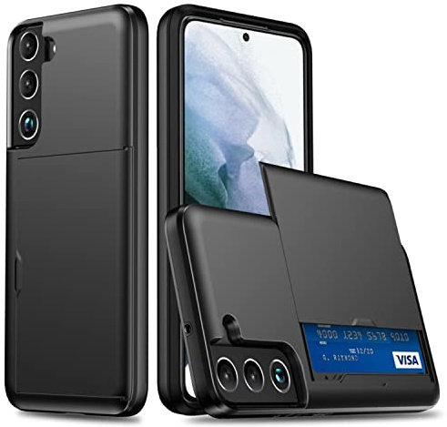 König Design Handyhülle kompatibel mit Samsung Galaxy S22 5G Schutzcase Backcover Bumper Etuis Schwarz
