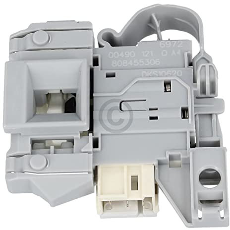 ensipart Türschalter für Waschmaschine Türverriegelung kompatibel mit AEG 8084553067 Rold für Waschmaschine Fallenschloß