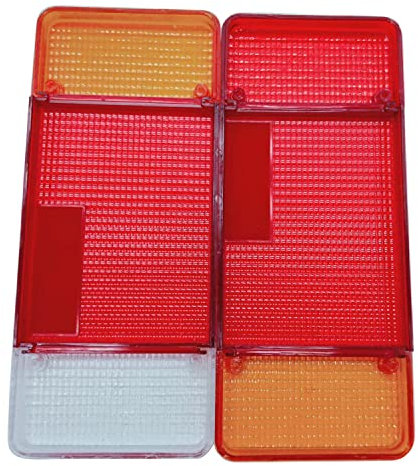 SHLPDFM 1 Paar Links Rechts Rücklicht Lampe Linse Nebelscheinwerfer Rückfahrlicht Kompatibel mit Iveco Daily Citroen Fiat Ducato Eurocargo I,II & III BP90-101/102
