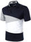 LAOSU Polos Homme Marque Polo Sportif Rose pour Courte Manche Grande Taille Tee Shirt t Jaune 14-marine XL