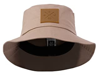 Manufaktur13 M13 Bucket Hat - Fischerhut, Anglerhut, Sonnenhut, Session Hat, Schlapphut, 100% Vegan (Sand)