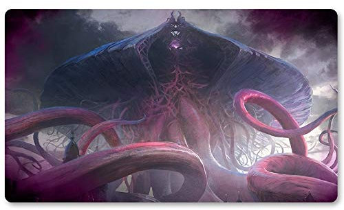 Emrakul The Promised En,DE - Brettspiel MTG Spielmatten+Kostenlose wasserdichte Tasche,TCG Card Game Table Mat Größe 60X35CM, Mouse Pad kompatibel mit Digimon MTG TCG CCG RPG