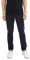 TOM TAILOR Herren Slim Fit Chino Hose aus Stretch Piqué mit Gürtel, 32374 - Navy Zig Zag Structure, 36/32