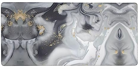 Tapis de clavier oriental en caoutchouc extra large - 40,6 x 90,2 cm - Forte adhérence, design épais et durable